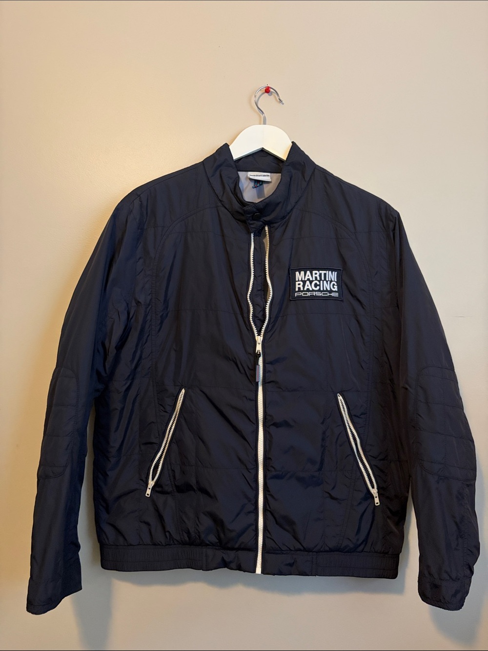 Porsche Martini Racing Bomber Jacket with White Trim